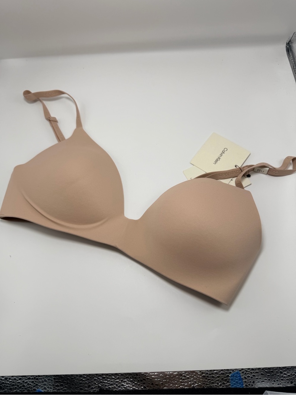 Calvin Klein Nude Seamless T-Shirt Bra